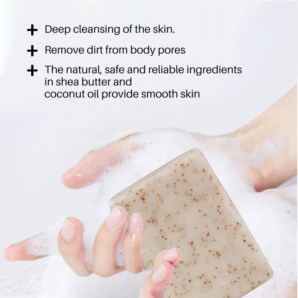Facial scrub coconut soap - Image 2