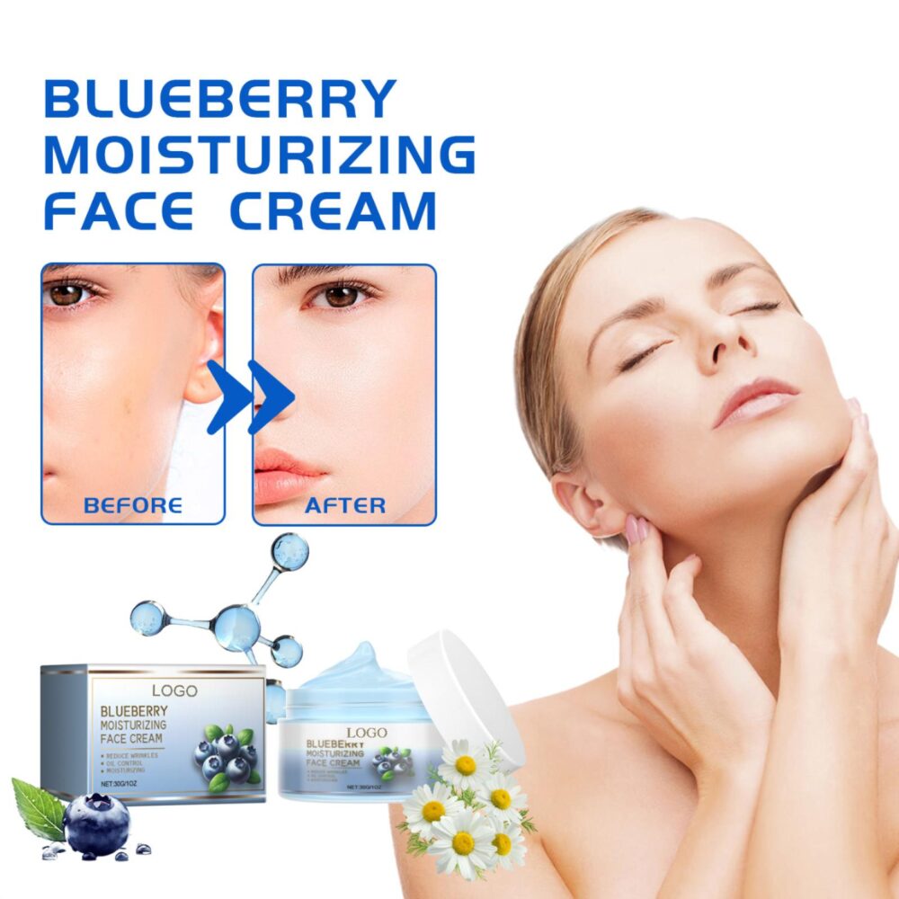 Blueberry Anti aging Anti wrinkle Skin beautifying face cream - Image 2