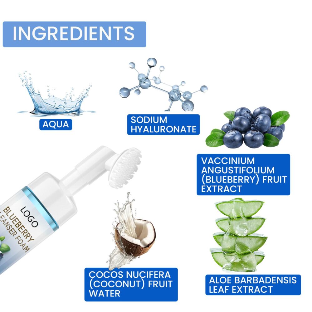 Blueberry foam cleanser - Image 5