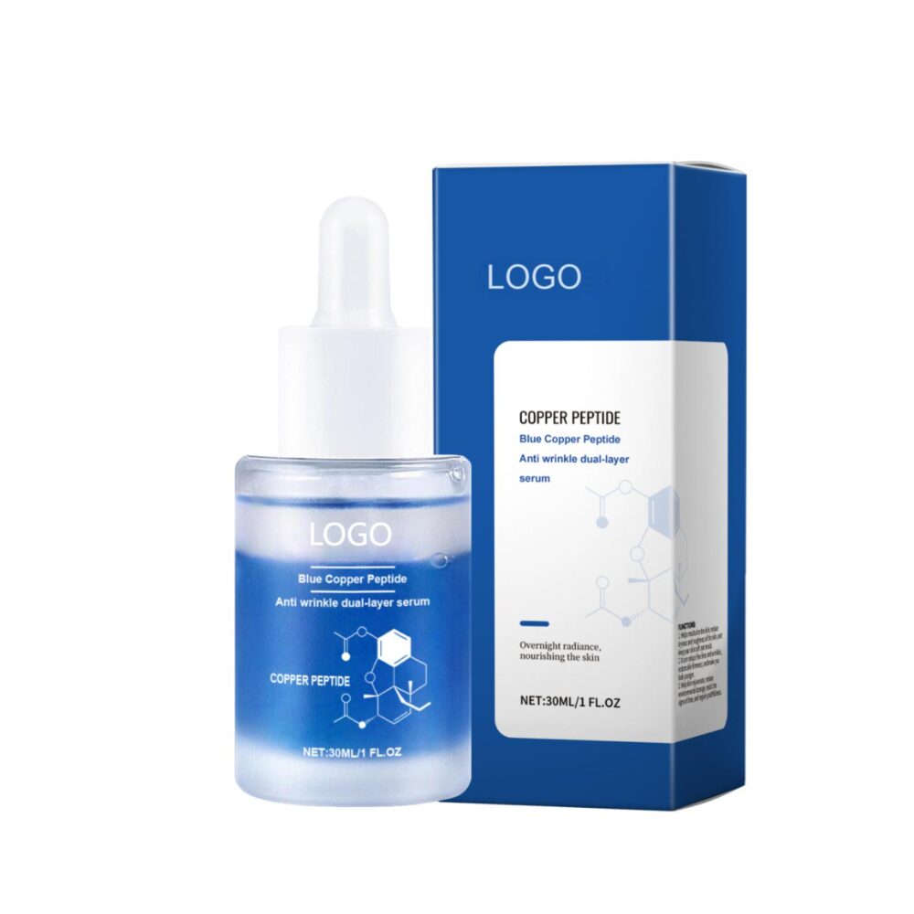 Blue copper peptide anti wrinkle firming facial essence
