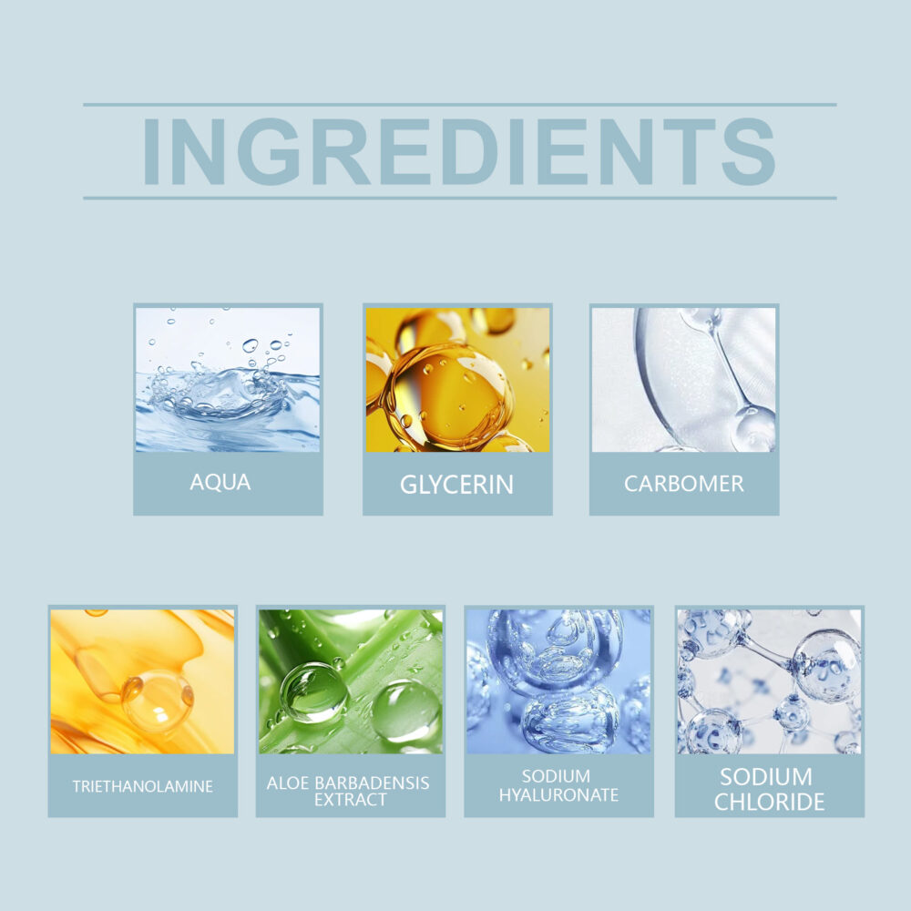 Hyaluronic Acid Moisturizing Facial gel - Image 5
