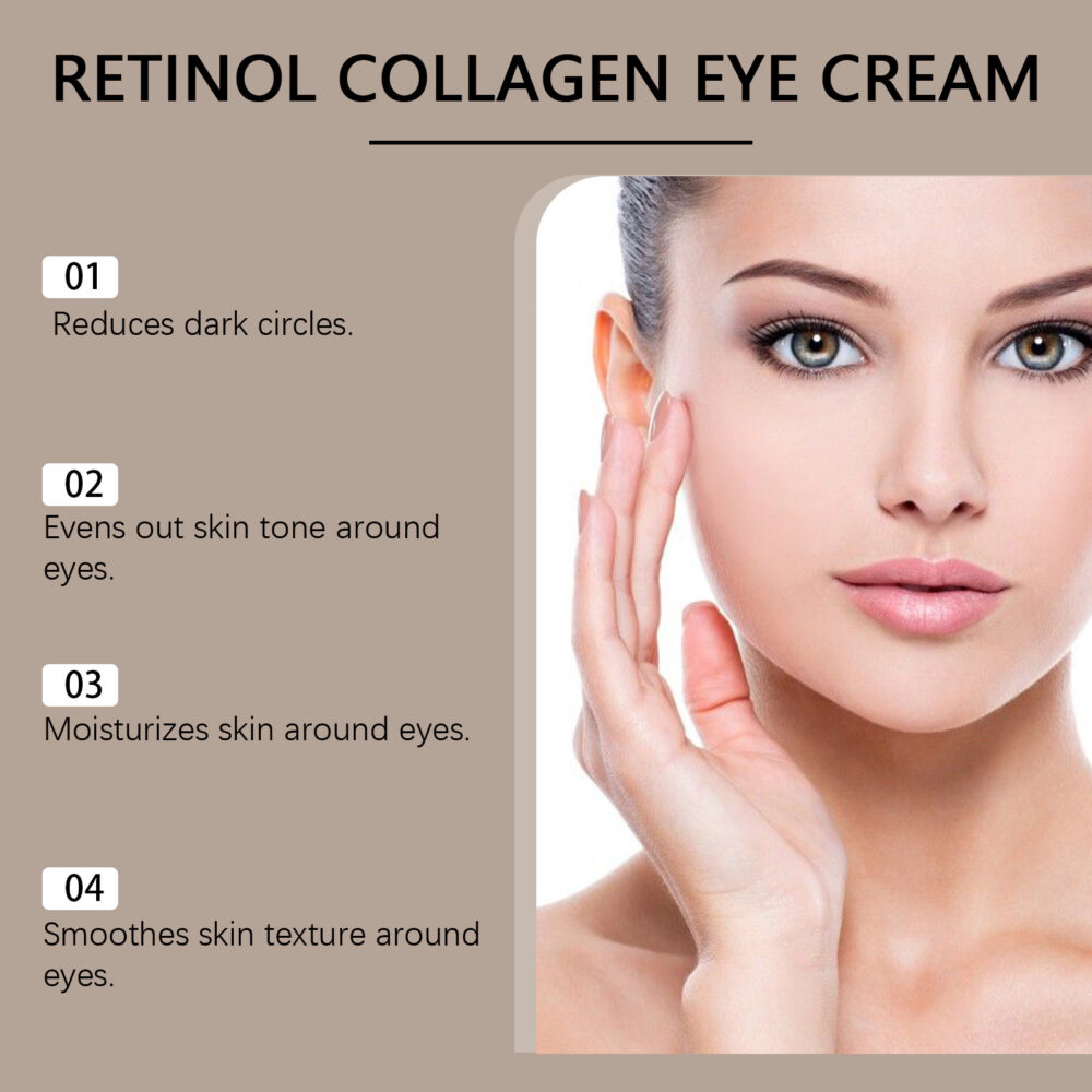 Retinol anti-aging wrinkle removing eye cream - Image 4