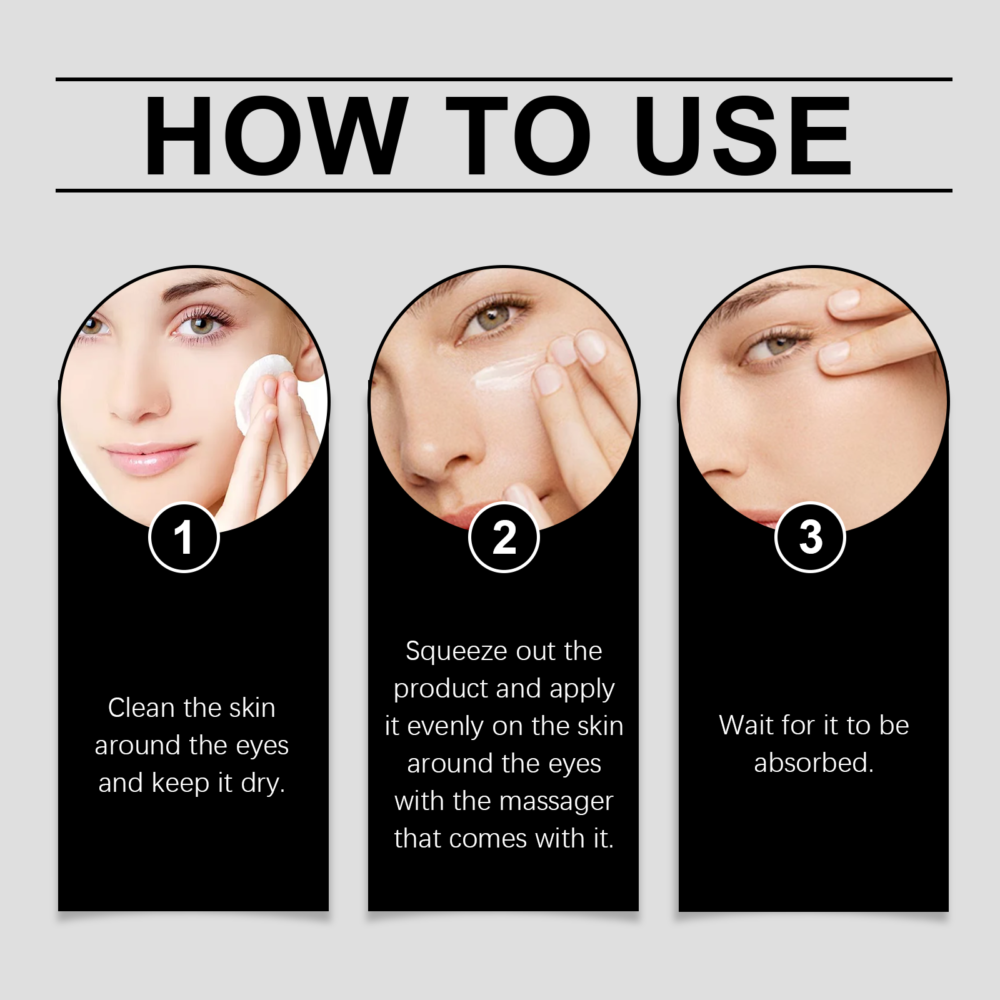 Retinol firming wrinkle reducing eye cream - Image 6