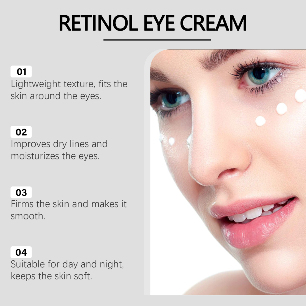 Retinol firming wrinkle reducing eye cream - Image 4
