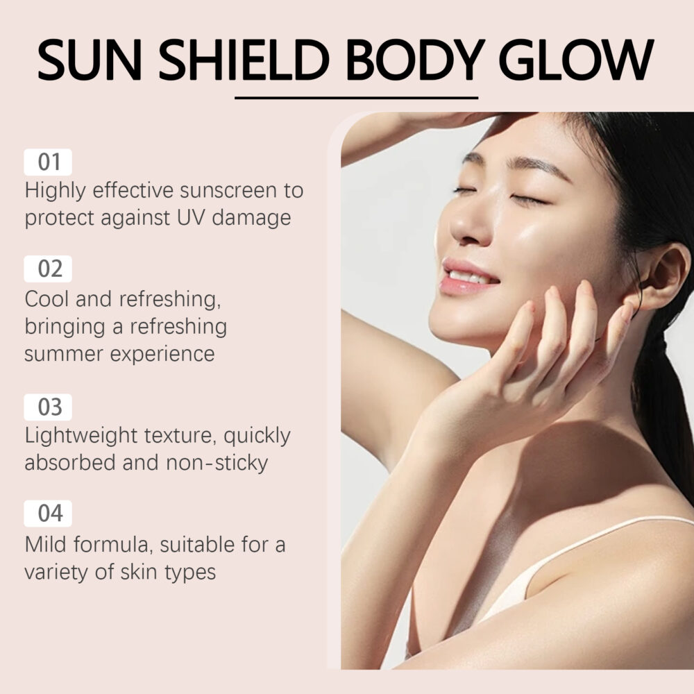 Light gloss sunscreen gel - Image 4