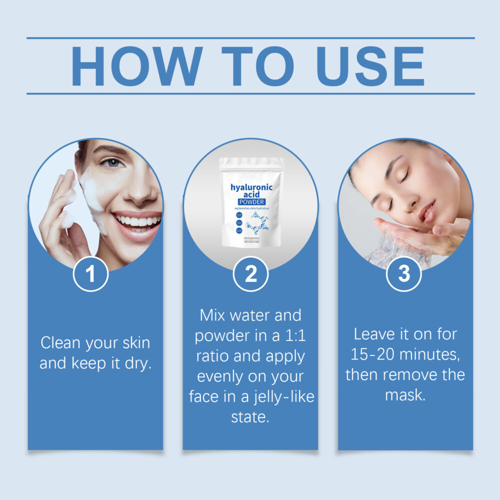 Hyaluronic acid moisturizing facial mask - Image 6