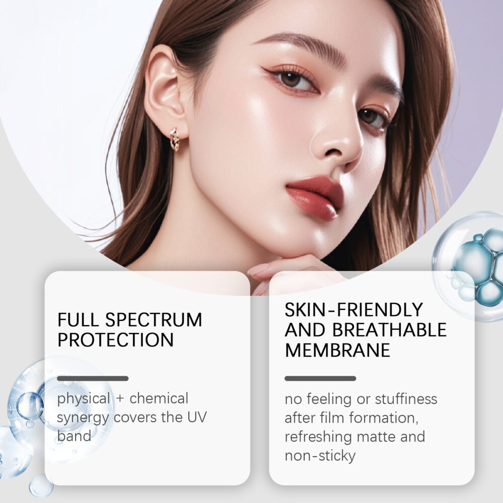 Hyaluronic acid rice facial sunscreen - Image 4