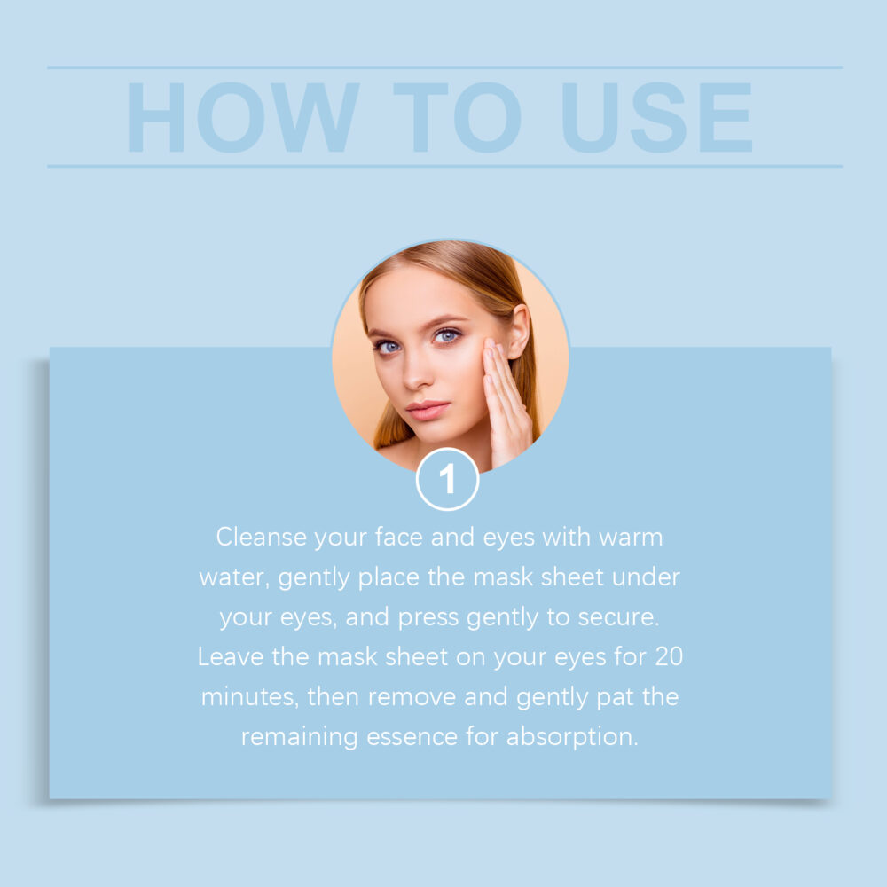Hyaluronic acid wrinkle free eye mask - Image 7