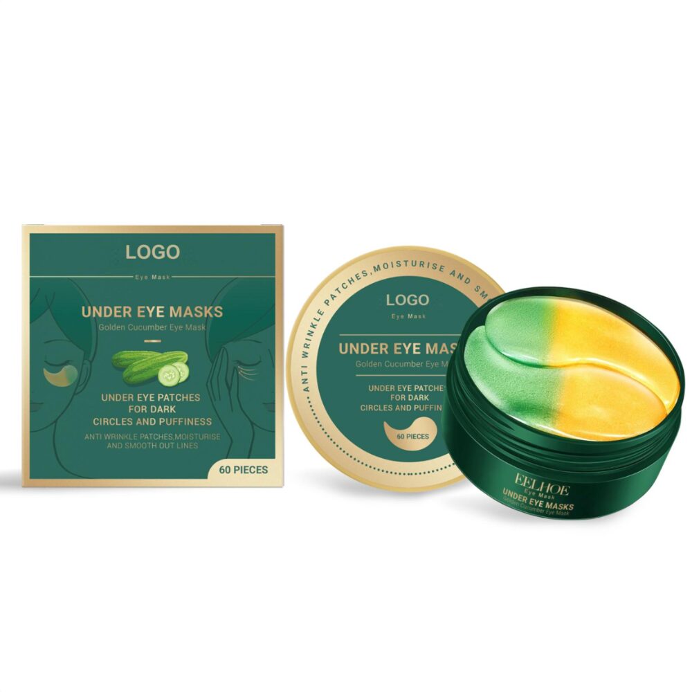 Golden Cucumber Double Color Eye Mask Patch