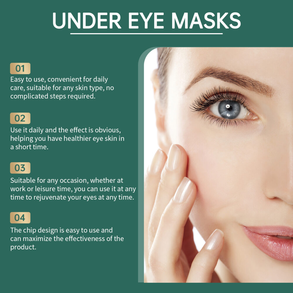 Golden Cucumber Double Color Eye Mask Patch - Image 6