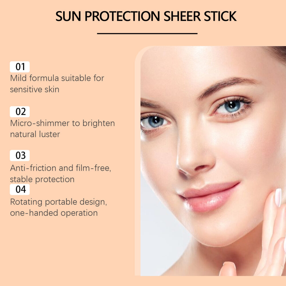 Sparkling Soothing Calming Sunscreen Stick - Image 4