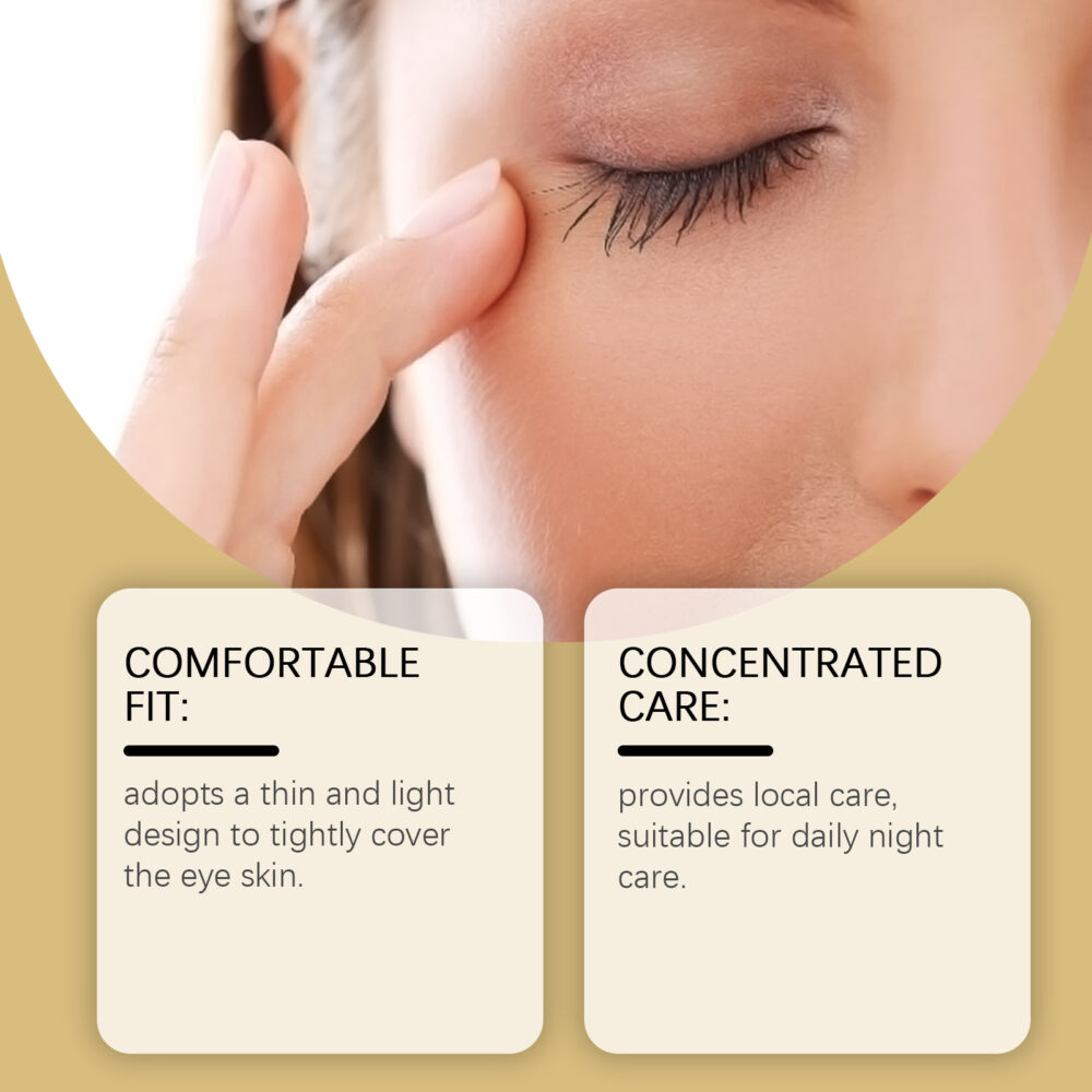 Golden Anti Wrinkle Tightening Eye Mask Patch - Image 2