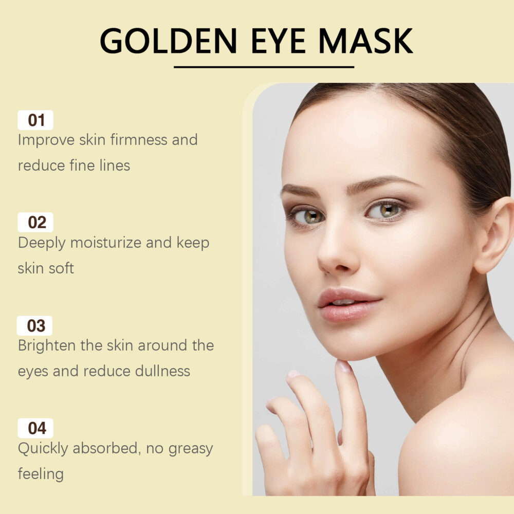 Golden Tightening Eye Mask - Image 4