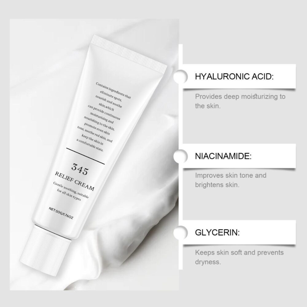 345 Niacinamide VC Soothing Cream - Image 2