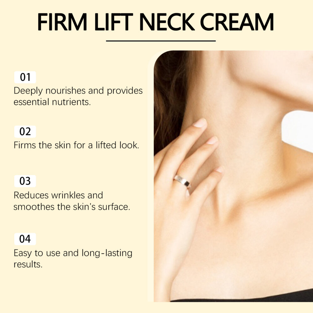 AH8 Tightening Anti Wrinkle Roller Neck Cream - Image 5