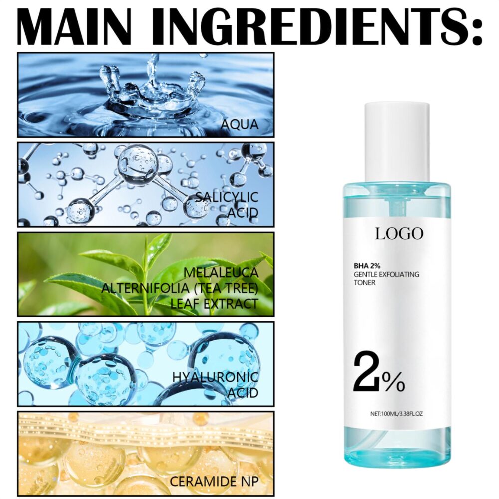 BHA2% Gentle Exfoliating Toner - Image 2