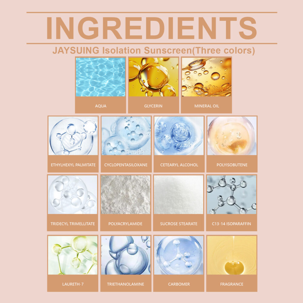 Tri color sunscreen isolation cream - Image 5