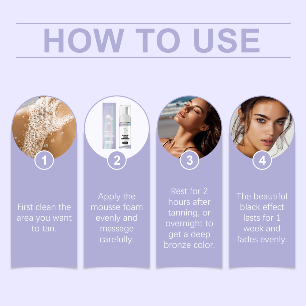 Tanning Moisturizing darkening mousse - Image 7