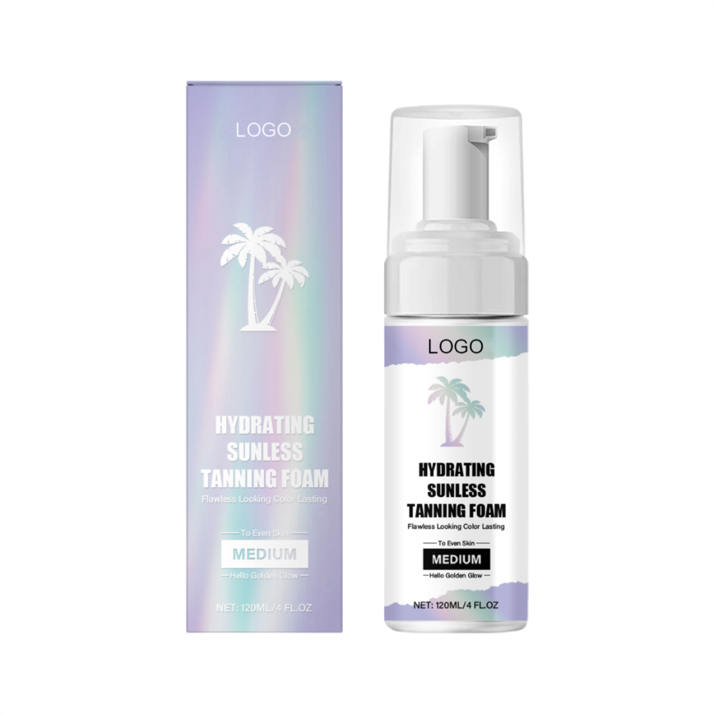 Tanning Moisturizing darkening mousse