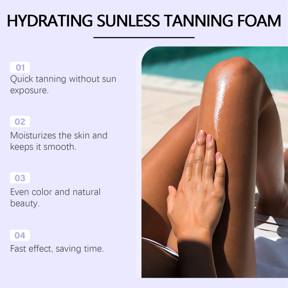 Tanning Moisturizing darkening mousse - Image 5