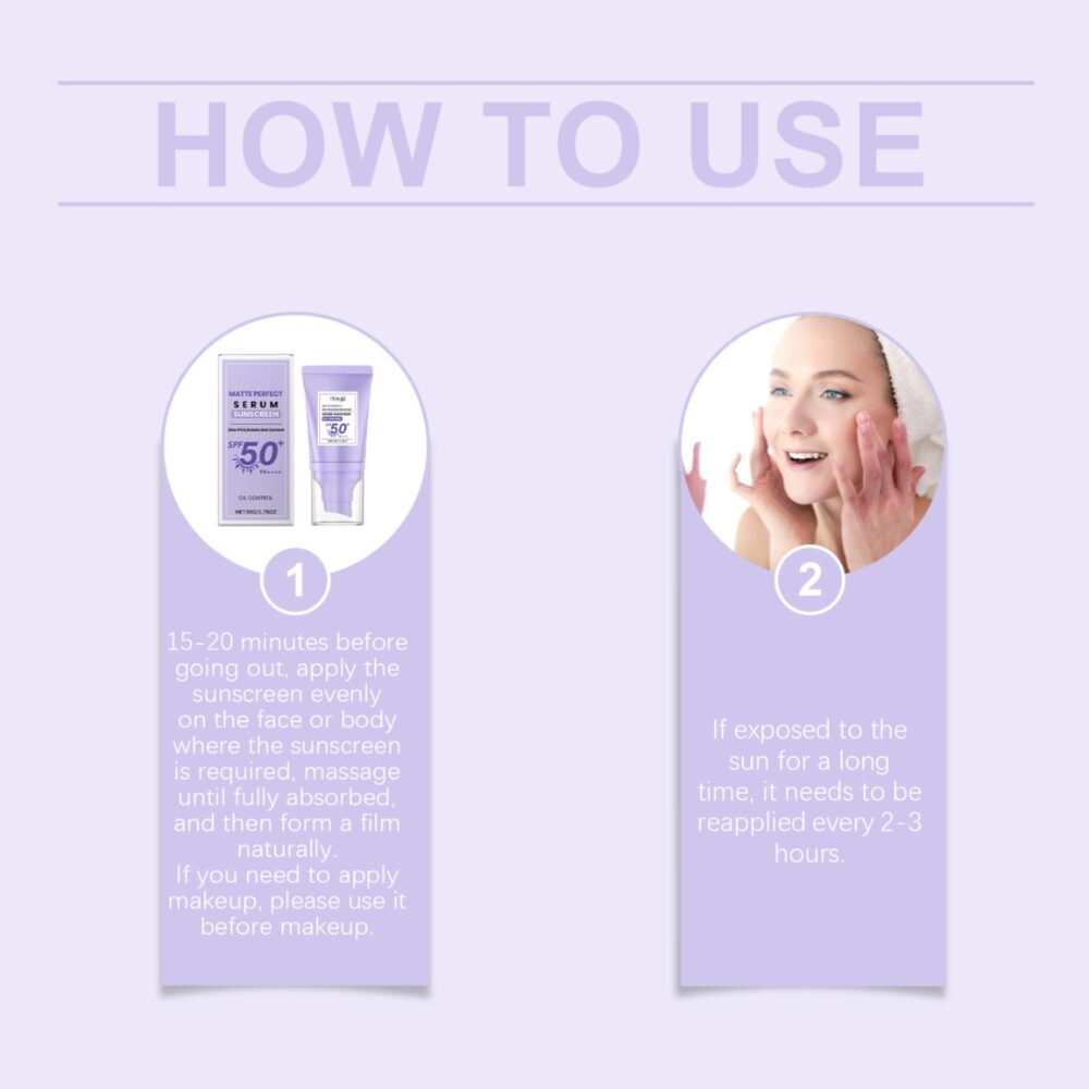 Matte oil control moisturizing sunscreen - Image 7