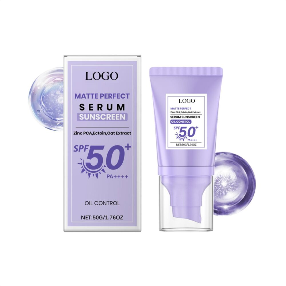 Matte oil control moisturizing sunscreen