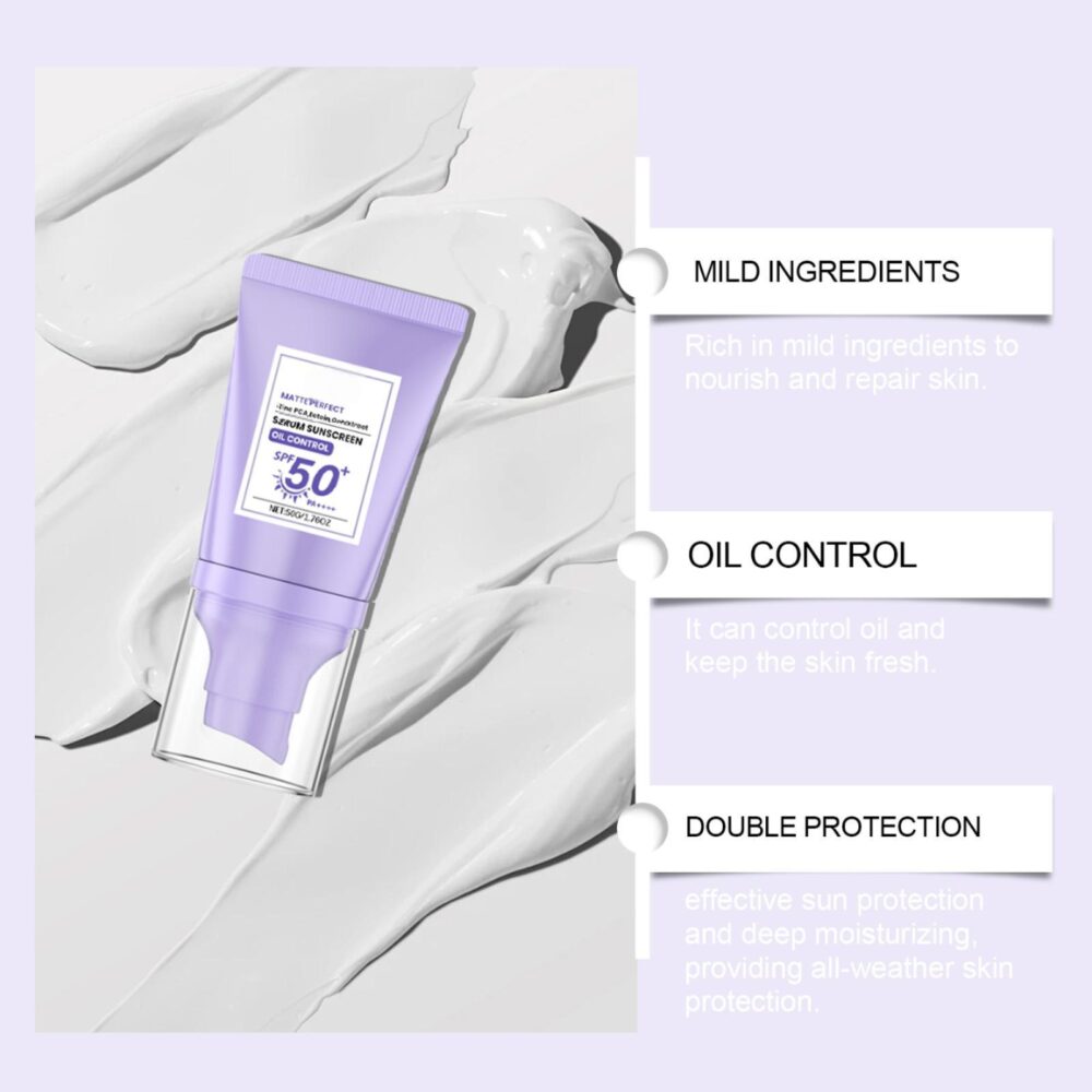 Matte oil control moisturizing sunscreen - Image 2