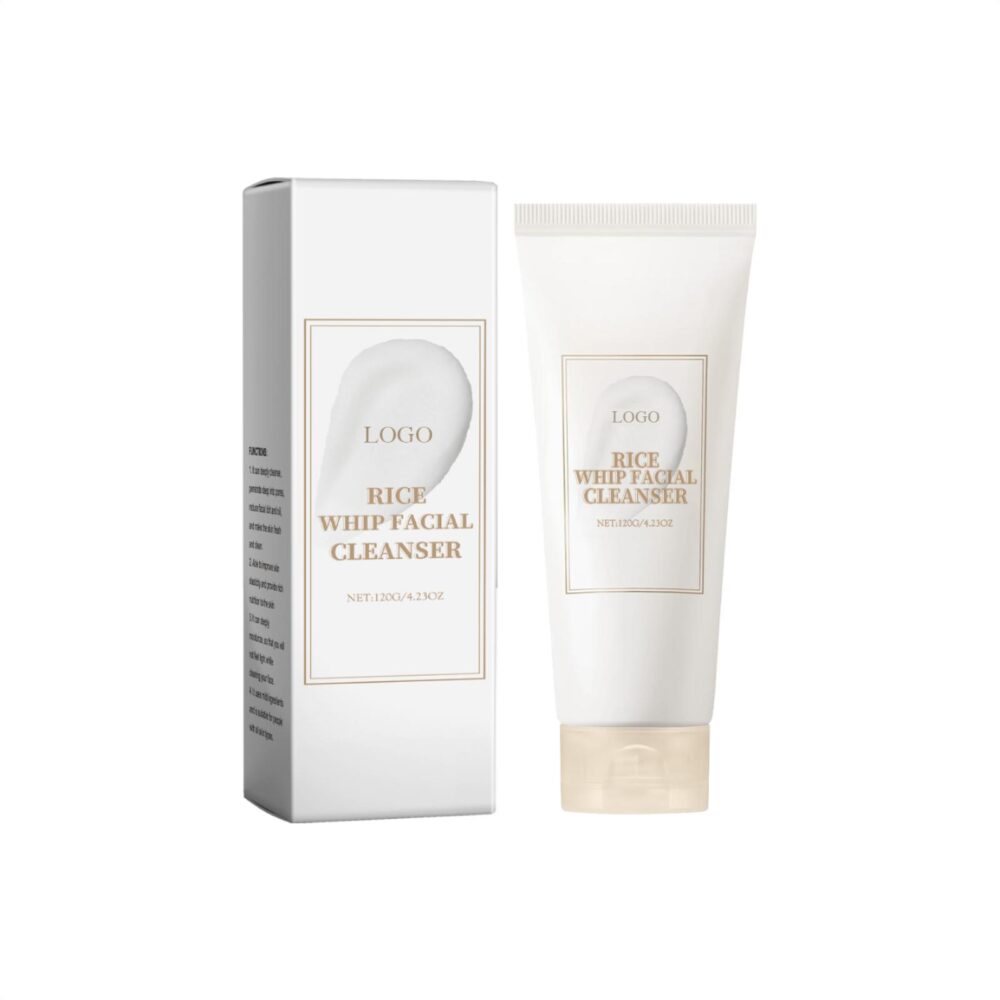 Rice based facial cleanser