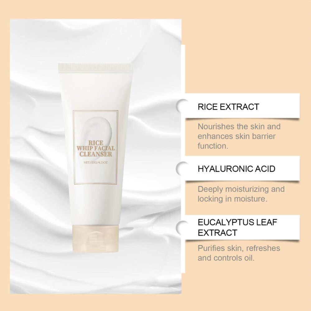Rice based facial cleanser - Image 2