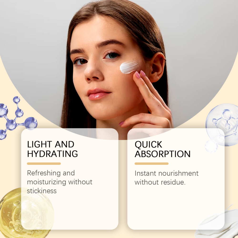 Rice Hyaluronic Acid Mild Moisturizing sunscreen Cream - Image 3