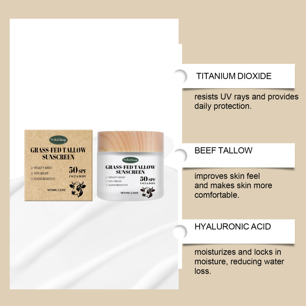 Natural butter moisturizing sunscreen - Image 2