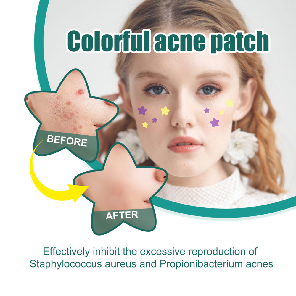 Water colloid star shaped acne patch - Image 2