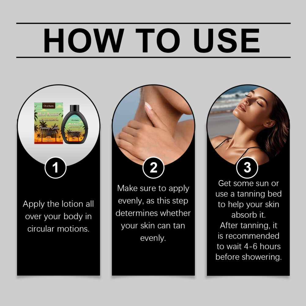Coconut tanning black lotion - Image 7