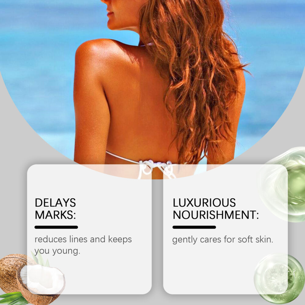 Coconut tanning black lotion - Image 3