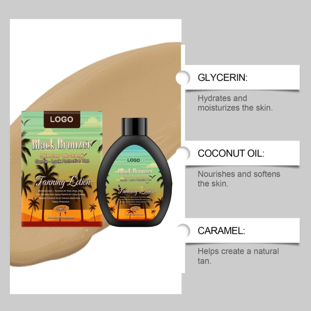 Coconut tanning black lotion - Image 2