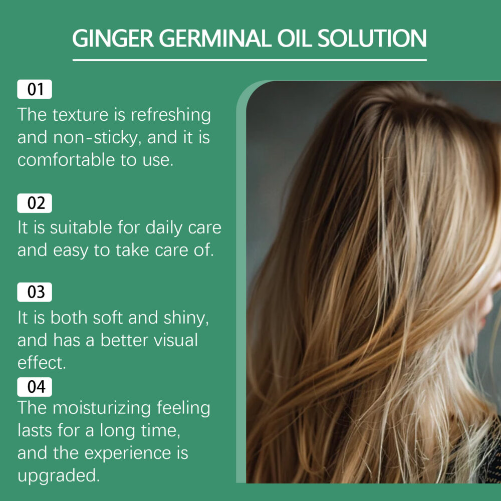 Ginger Ginseng Nourishing Hair Care Essential Oil - Image 5