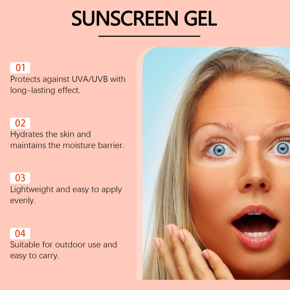 Moisturizing protective Sunscreen gel - Image 4