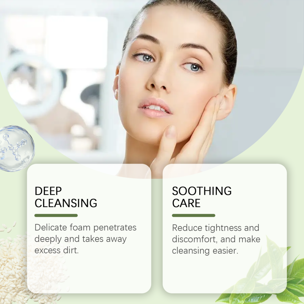 Green Tea Salicylic Acid Cleansing Milk - Image 3