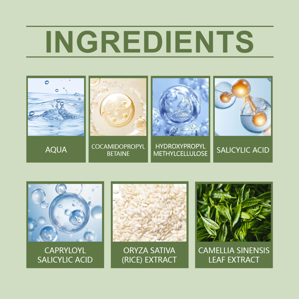 Green Tea Salicylic Acid Cleansing Milk - Image 6