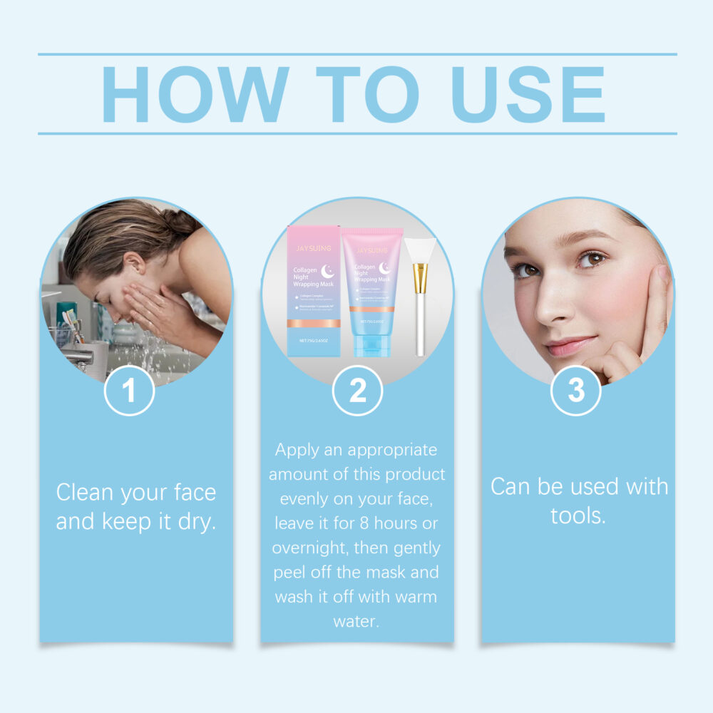 Collagen Night Tear facial mask - Image 7