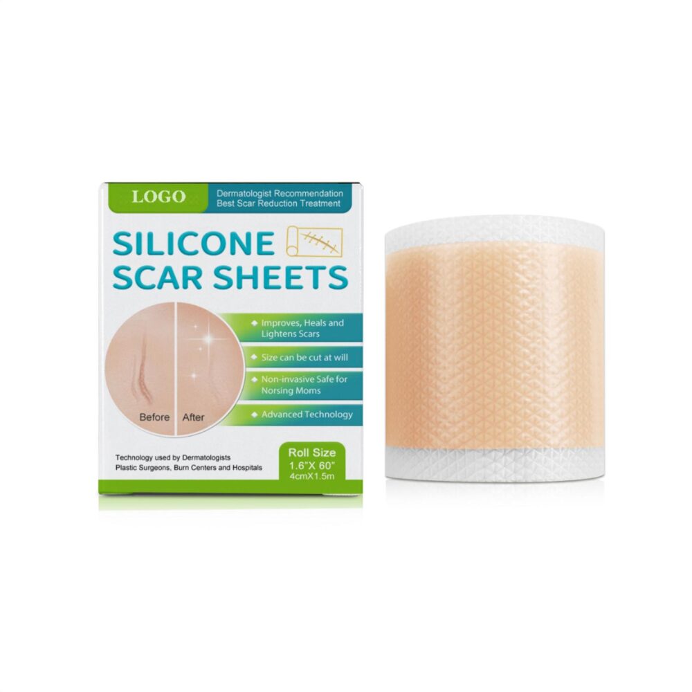 Silicone skin care patch