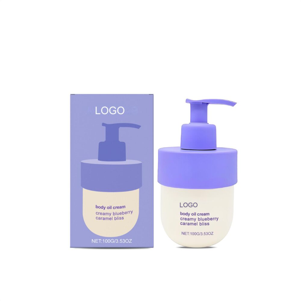 Blueberry caramel body cream
