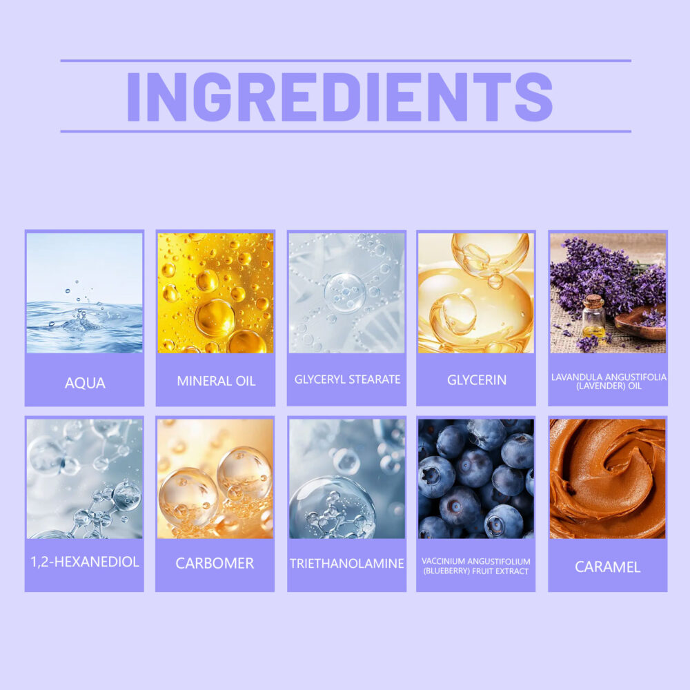 Blueberry caramel body cream - Image 5
