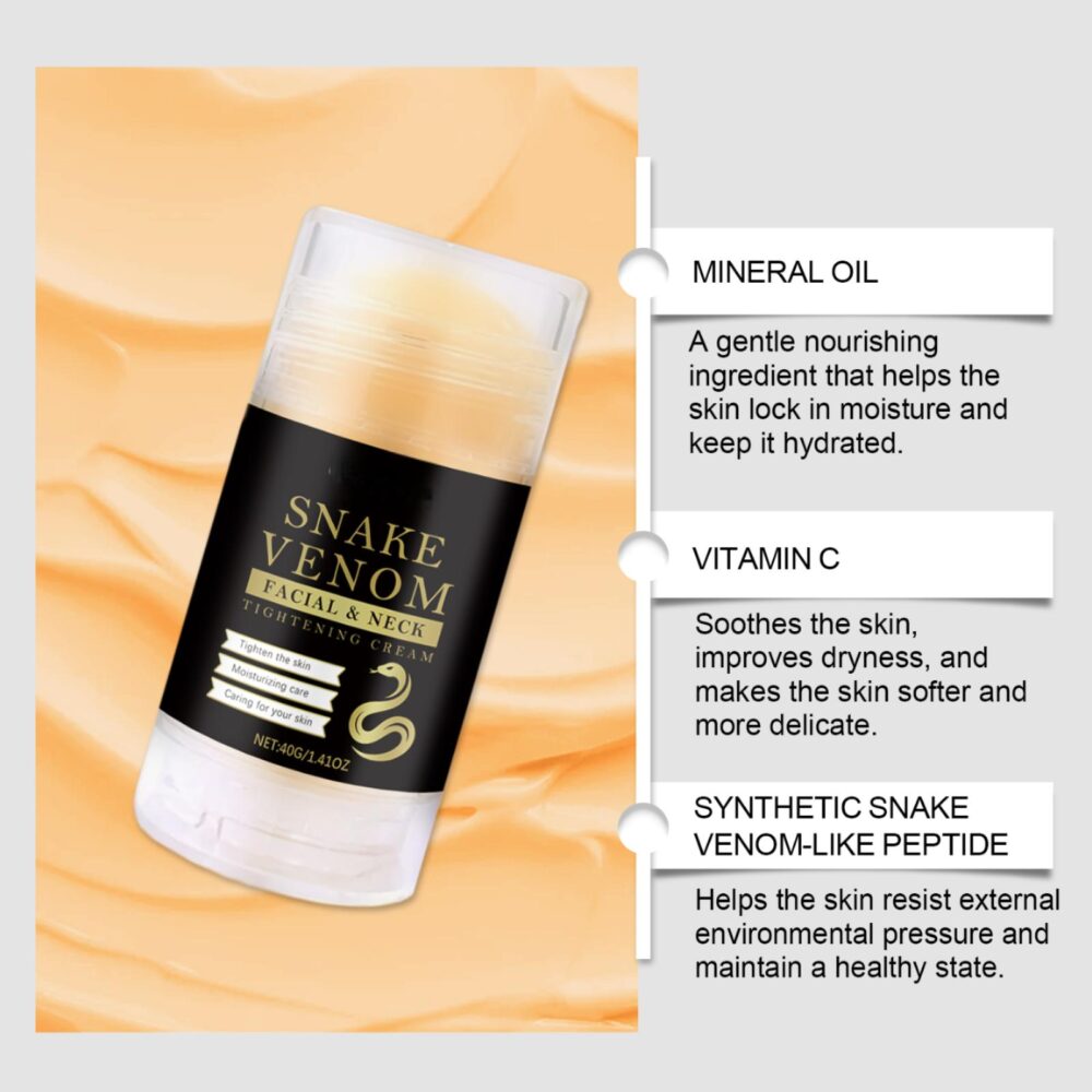 Snake Venom Facial Neck Tightening Cream - Image 2