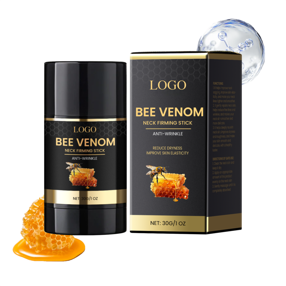Bee venom neck tightening rod