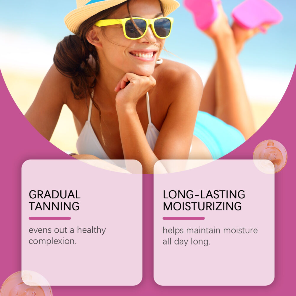 Watermelon Moisturizing Blackening Tanning Cream - Image 3