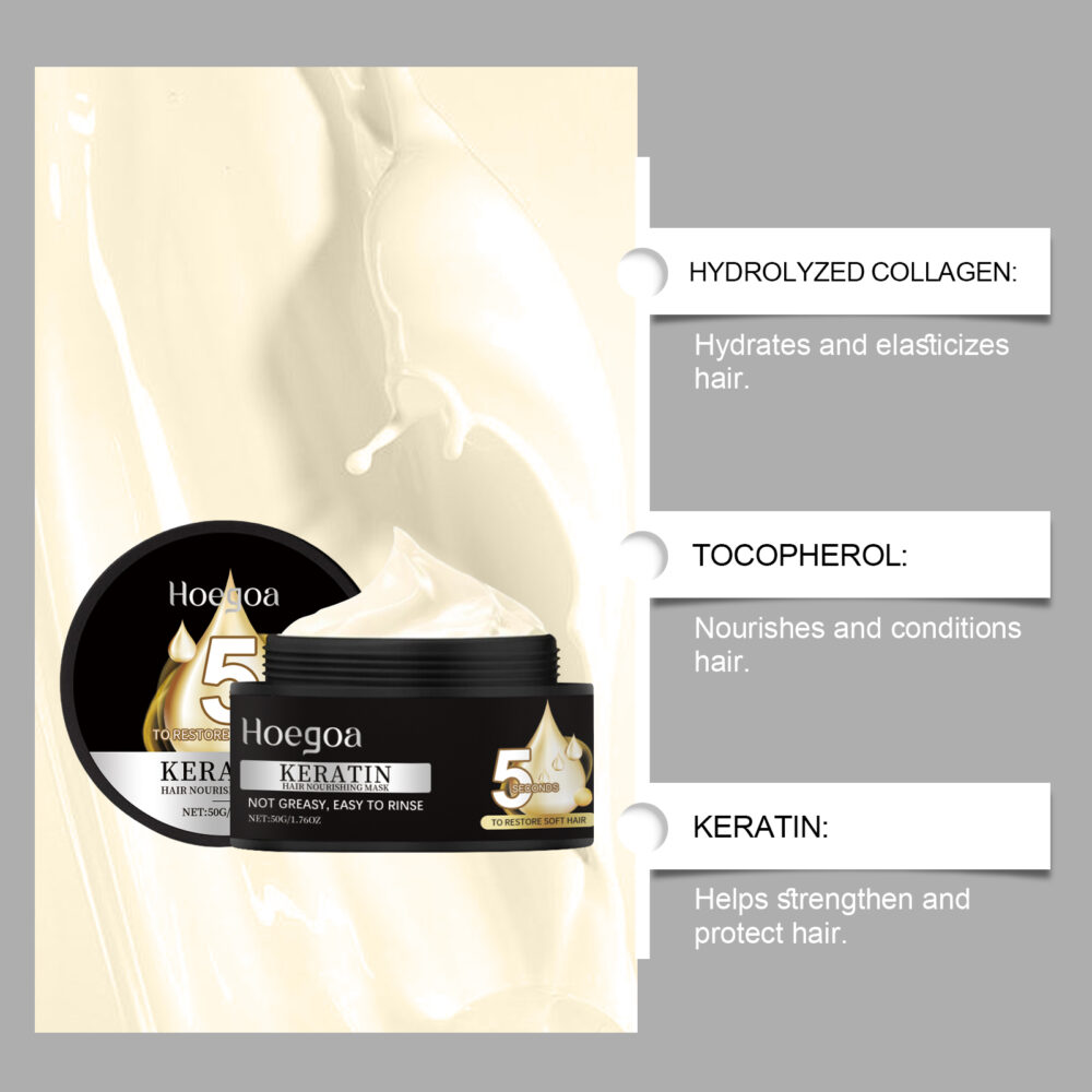 Keratin Hair Care Nourishing Mask - Image 2
