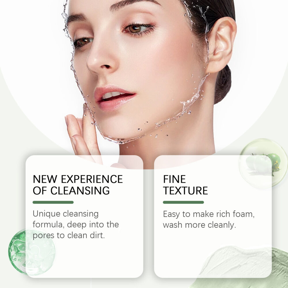 Green Tomato Mud Mask Cleansing Milk - Image 4