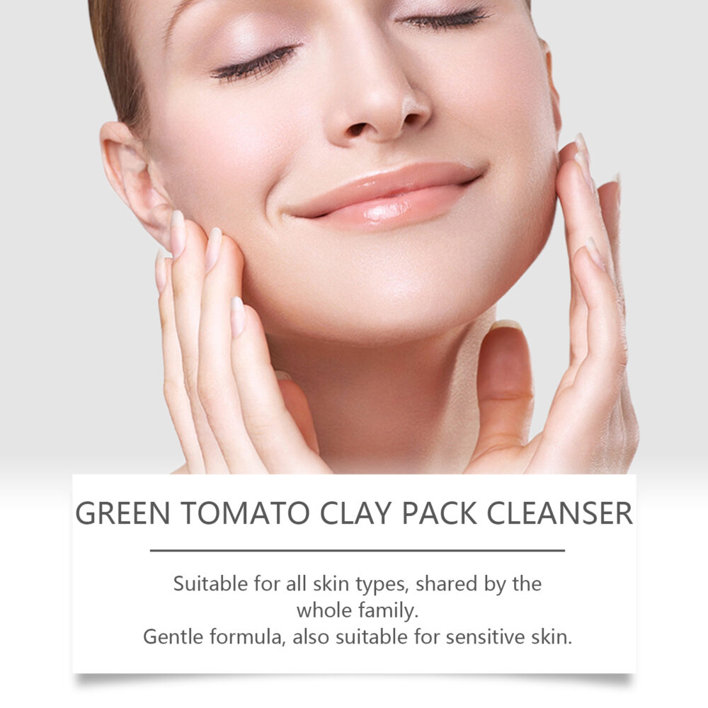 Green Tomato Mud Mask Cleansing Milk - Image 3