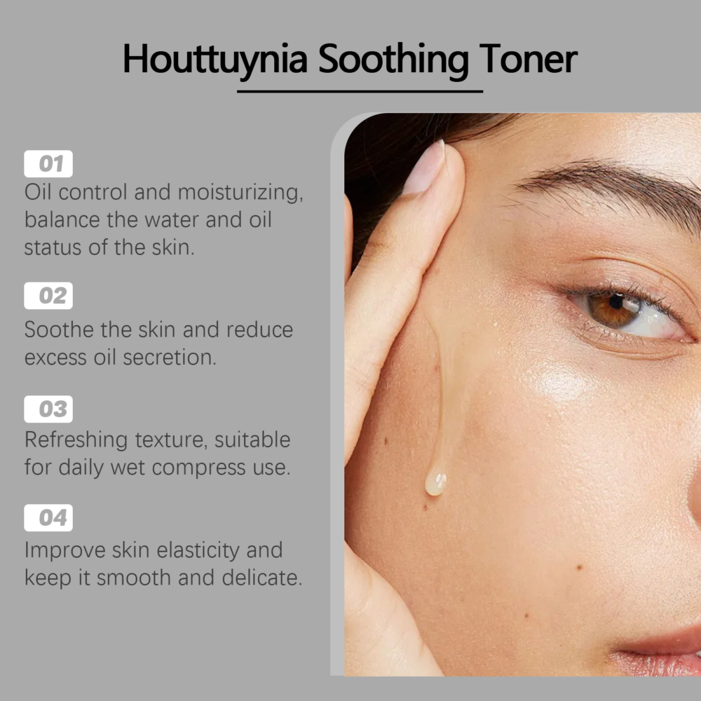77% Houttuynia cordata Soothing Toner - Image 5